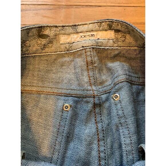 Joe Jeans 28 Honey Fit Curvy Medium Wash Low Rise Bootcut Stud Rhinestone Warhol - Picture 10 of 14